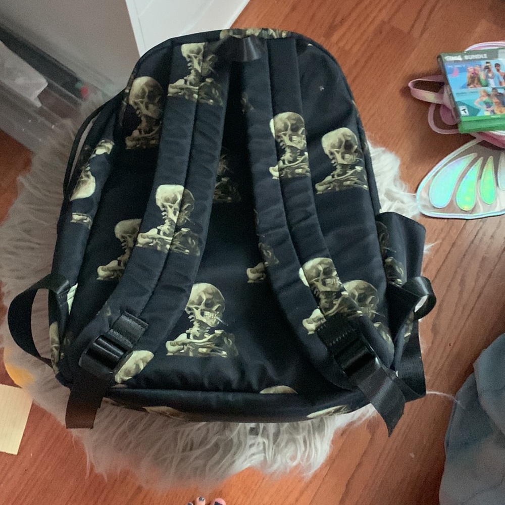 Skeleton black backpack - Picture 2 of 3